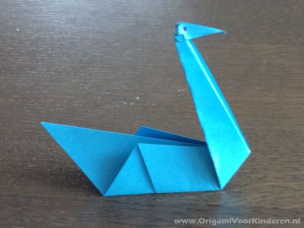 Tweede leerjaar Geliefde verkiezing Zwaan 1 (Makkelijk) - Origami Voor Kinderen