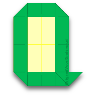 Origami Letter Q